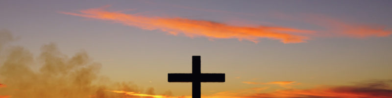 Cross Sunset Good Friday