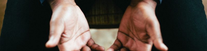 Hands Open in Lap